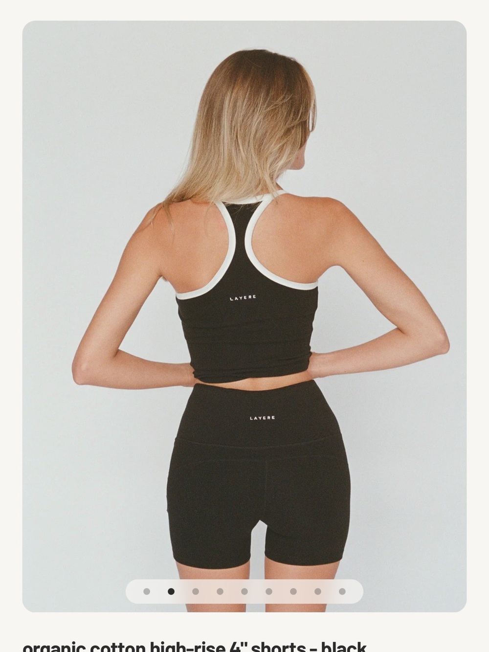 Layere shorts xs black